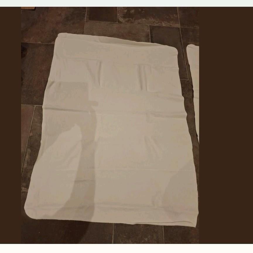 2x zachte katoenen dekens voor bedje/campingbedje, Ophalen of Verzenden, Zo goed als nieuw, Box, Bedje of Wieg