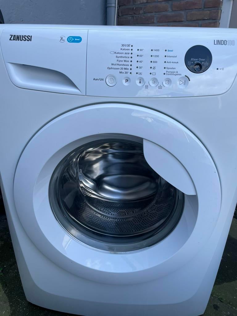 Zanussi wasmachie 7 kg, Witgoed en Apparatuur, Wasmachines, Ophalen, Zo goed als nieuw, 85 tot 90 cm, 1200 tot 1600 toeren