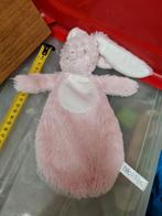 Blokker roze konijn knuffel doekje nr 24, Ophalen of Verzenden, Nieuw, Konijn