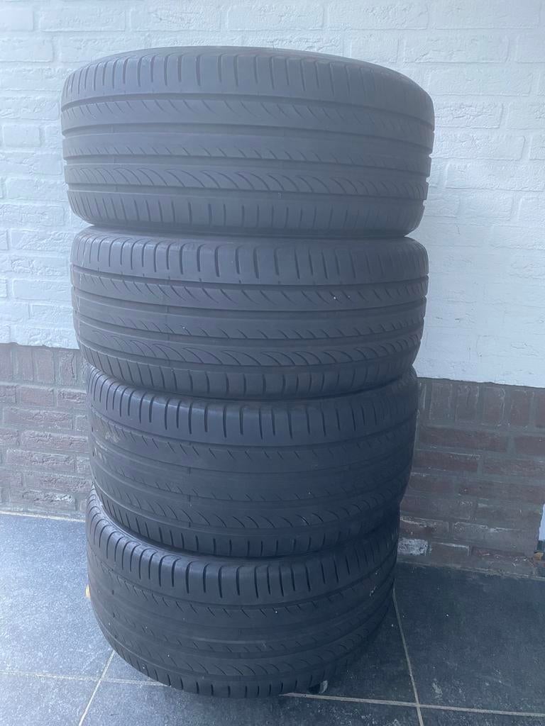 Pirelli Powergy zomerbanden 17 inch 2x225 en 2x255 +GRATIS.., Auto-onderdelen, Banden en Velgen, Ophalen, Gebruikt, 17 inch, Band(en)