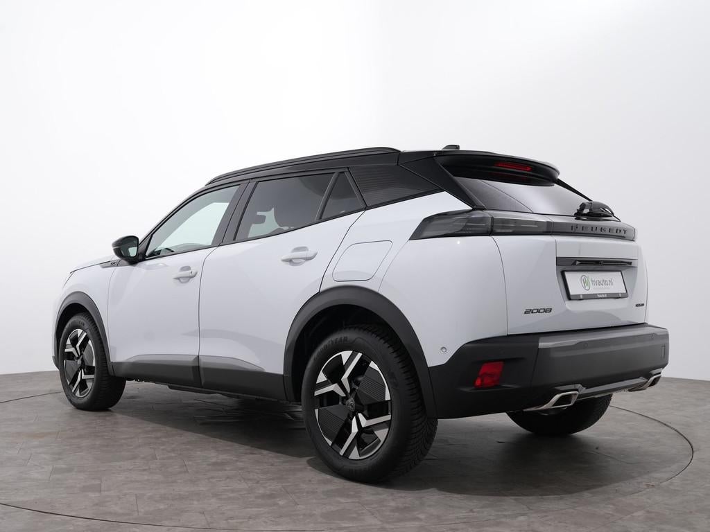 Peugeot 2008 1.2 HYBRID 145PK GT E-DCS6 | Navi | Pack Drive, Gebruikt, Zwart, 1199 cc, Leder en Stof