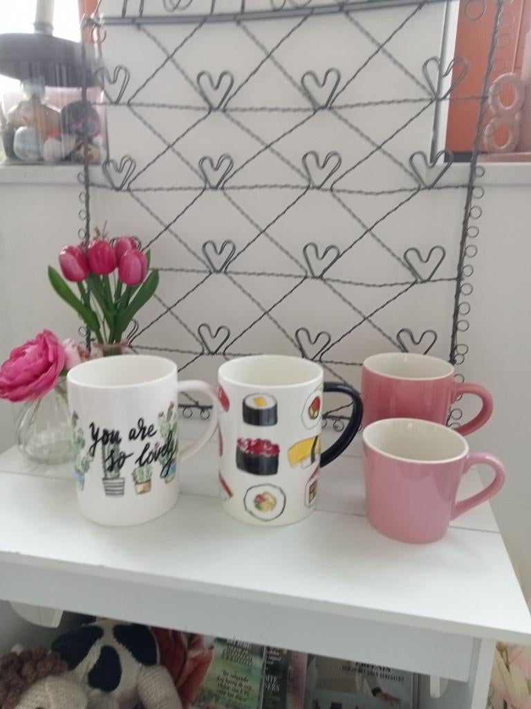 Hema " Mokken ", Keramiek, Overige typen, Ophalen of Verzenden, Zo goed als nieuw