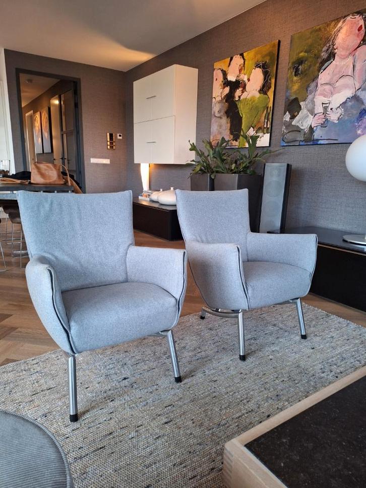 FOXXY FAUTEUIL van LABEL!!, Huis en Inrichting, Fauteuils, Gebruikt, Leer, 50 tot 75 cm, Minder dan 75 cm, Ophalen