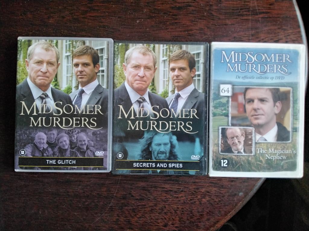 Midsummer murders 3 dvds, origineel, Boxset, Ophalen of Verzenden, Zo goed als nieuw, Vanaf 12 jaar