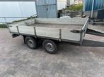 Plateauaanhanger 2-asser - Hapert - 300 x 170 aanhangwagen, Ophalen of Verzenden, Gebruikt