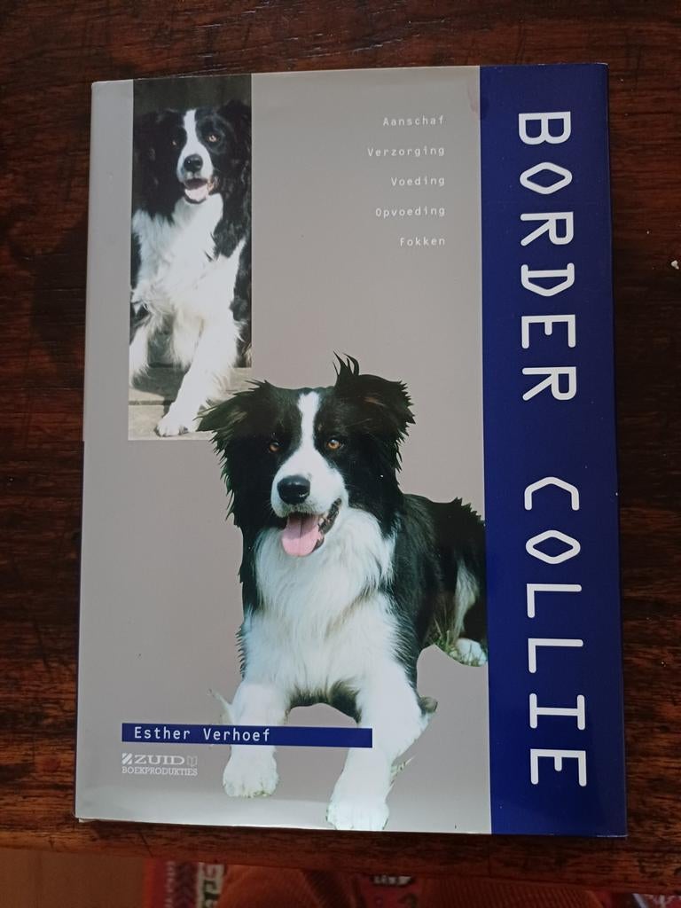 Border Collie Boek: Aanschaf, Verzorging, Voeding, Opvoeding, Ophalen of Verzenden, Zo goed als nieuw, Honden, Esther Verhoef