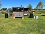 Unieke Pizza Foodtruck Aanhanger met Houtoven, Tuin en Terras, Ophalen