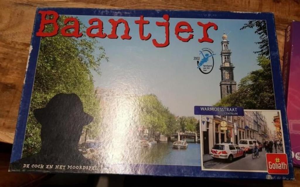 Baantjer bordspel, Een of twee spelers, Ophalen of Verzenden, Gebruikt, Gollath