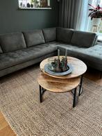 Hoekbank groen,280x200 cm, Ophalen, Gebruikt