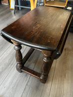 Oud inklapbaar bijzettafeltje - opknapper, Huis en Inrichting, Tafels | Bijzettafels, Ophalen, Minder dan 45 cm, Gebruikt, 55 tot 75 cm