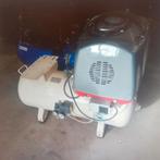 Compressor 240 L/min 100 liter tank 230 V geluidarm olievrij, Doe-het-zelf en Verbouw, Compressors, Ophalen, Gebruikt, 200 tot 400 liter/min