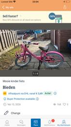 Fiets 20 inche, Fietsen en Brommers, Fietsen | Meisjes, Ophalen of Verzenden, Zo goed als nieuw