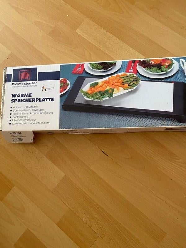 Rommelsbacher WPS 857 Warmhoudplaat - Nieuw in doos, Ophalen of Verzenden