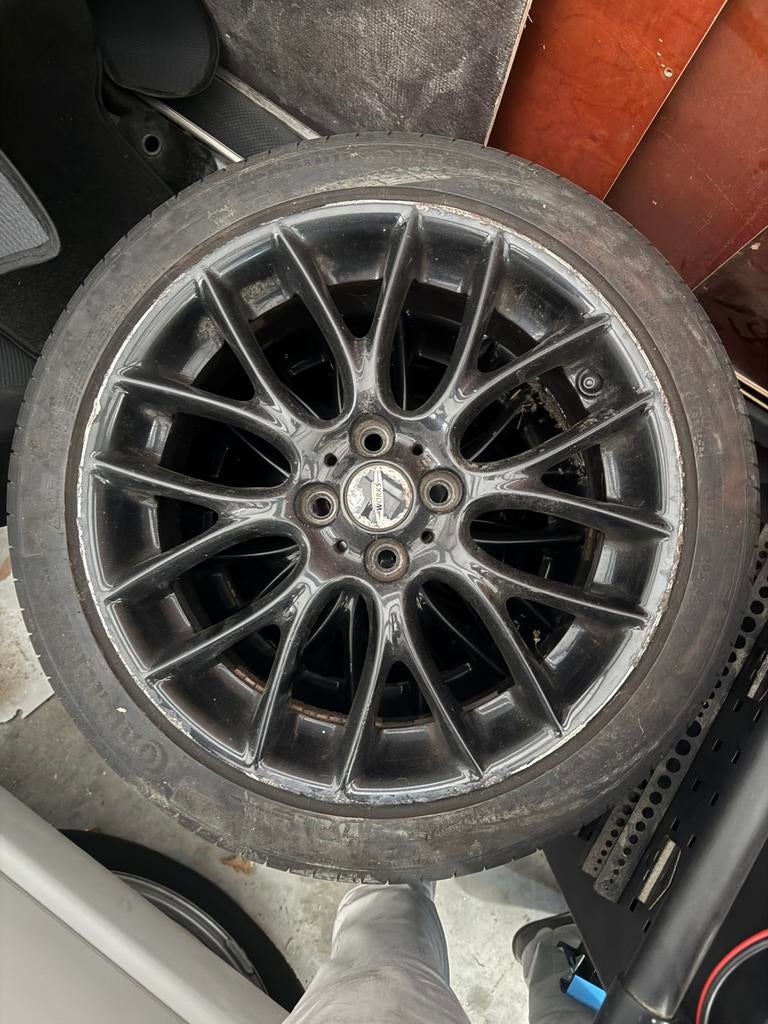 Velgen MINI JCW Cross Spoke | 205/45/R17 | 4x100, Auto-onderdelen, Banden en Velgen, Ophalen, Gebruikt, 17 inch, 205 mm