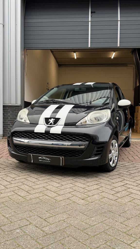 Peugeot 107 1.0 12V E-vti 68PK 3DR 2012 Zwart | NAP, Voorwielaandrijving, Euro 5, Stof, 4 stoelen