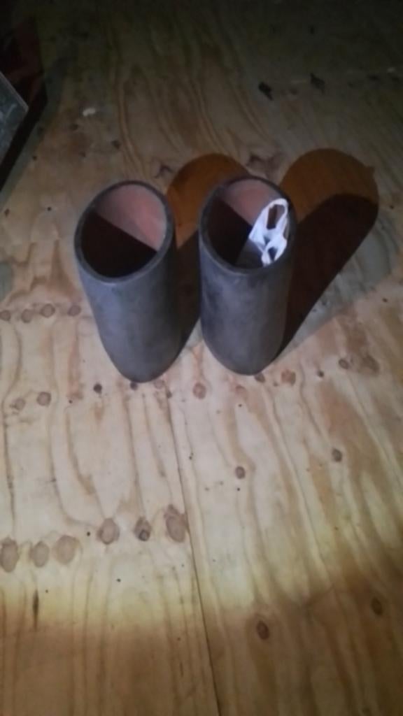 Aardewerk bloempotten 2 stuks, Tuin en Terras, 25 tot 40 cm, Rond, Ophalen of Verzenden, Minder dan 40 cm