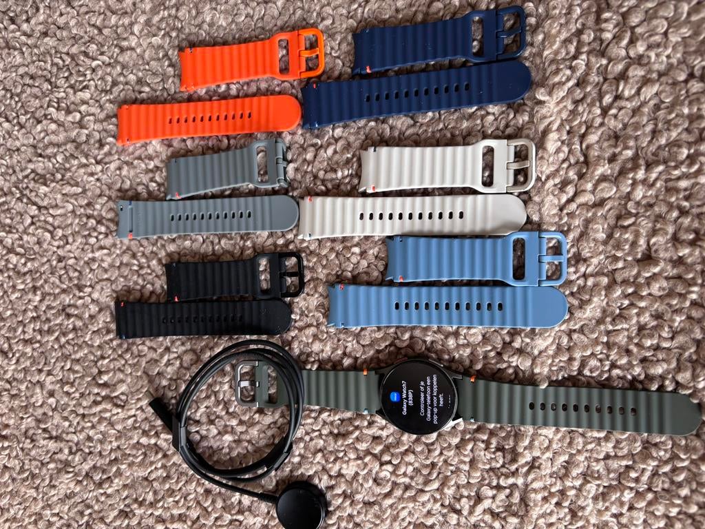 Samsung Galaxy Watch 7 40mm, Zwart, Ophalen of Verzenden, Zo goed als nieuw, GPS