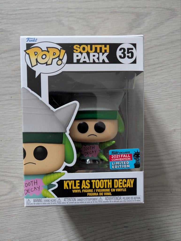 Funko Pop! South Park Kyle as Tooth Decay #35, Verzamelen, Poppetjes en Figuurtjes, Ophalen of Verzenden, Nieuw