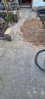 Grijze Straattegels meerdere maten, Ophalen of Verzenden, Gebruikt, Beton, Terrastegels