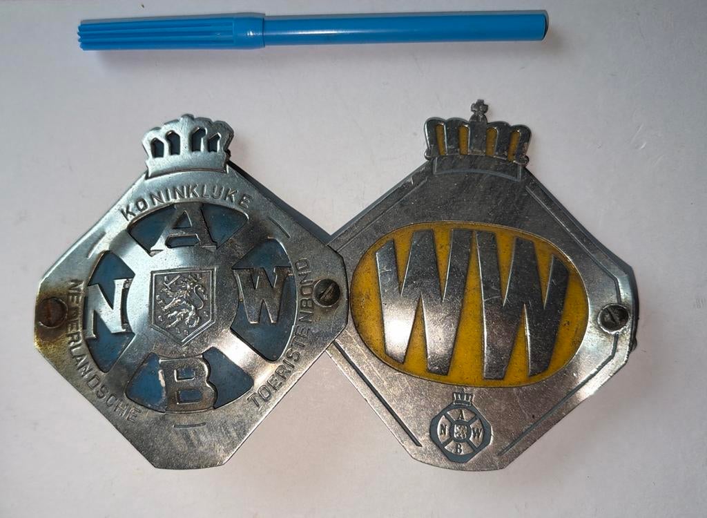 Vintage ANWB en Wegenwacht plaatjes, Verzenden