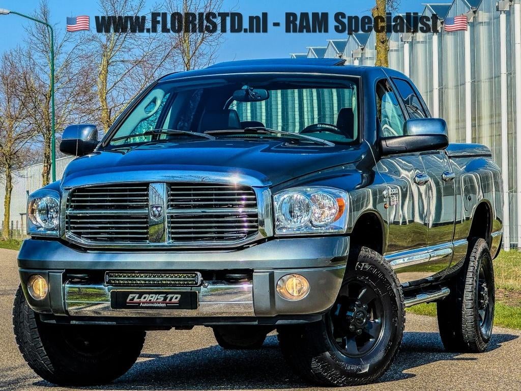 DODGE RAM 2500 6.7L CUMMINS TURBO DIESEL*FULL OPTION*UNIEK*, Auto's, Automaat, 6700 cc, Leder, Bedrijf
