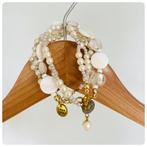 Armbanden set parel met Miyuki kralen, Sieraden, Tassen en Uiterlijk, Armbanden, Nieuw, Ophalen of Verzenden, Met bedels of kralen