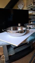 GERO ZImeta RVS Pannen, Keramische plaat, Nieuw, Pannenset, Ophalen of Verzenden