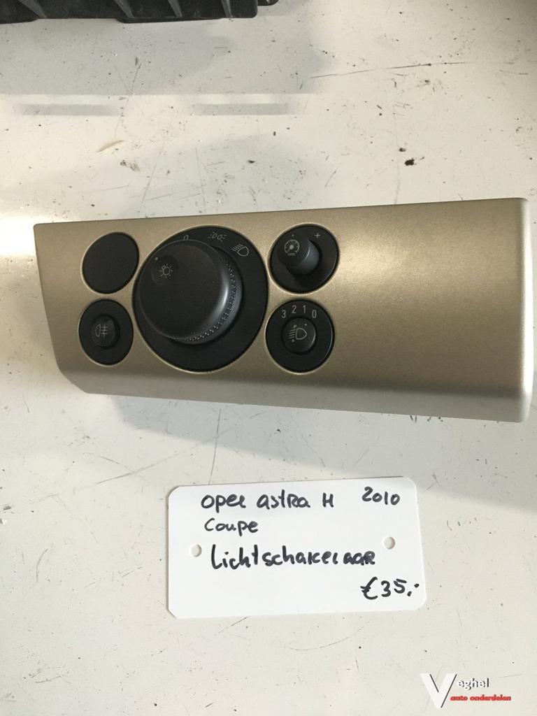 Opel Astra H Coupe 2010 1.4 B Verlichtingschakelaar, Auto-onderdelen, Gebruikt, -, -, Ophalen of Verzenden