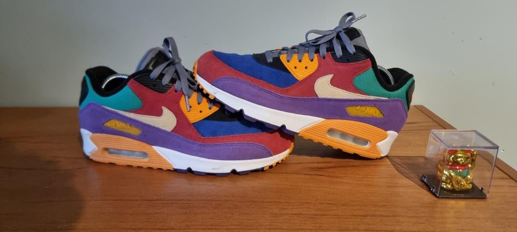 Nike Air Max 90 Viotech - Maat 44.5, Ophalen of Verzenden, Overige kleuren, Nike, Sneakers of Gympen