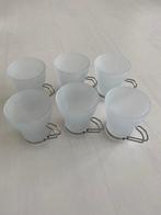 6 Theeglazen thee glazen, Huis en Inrichting, Keuken | Servies, Ophalen, Glas of Glazen, Overige stijlen, Glas