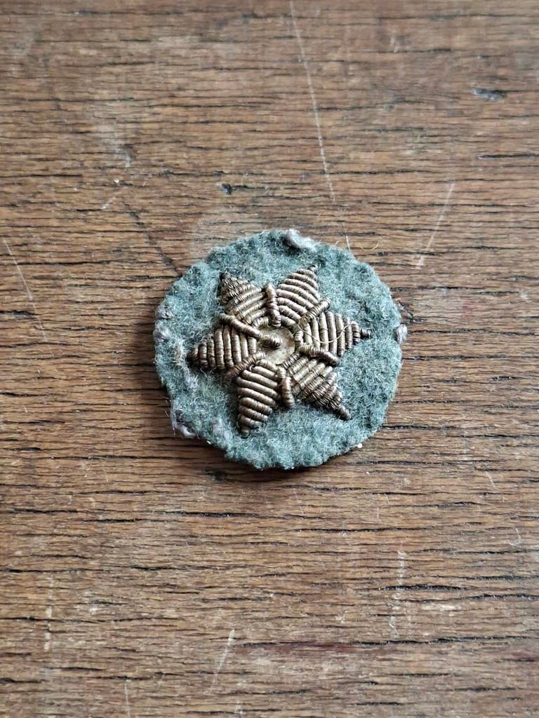 Ww2 wo2 Nederlands embleem van voor 1940 officier, Verzamelen, Militaria | Tweede Wereldoorlog, Ophalen of Verzenden, Nederland