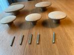 Muuto The Dots Wandhaken 5-pack - Eikenhout, Ophalen, Wandhaken, Zo goed als nieuw, Minder dan 100 cm