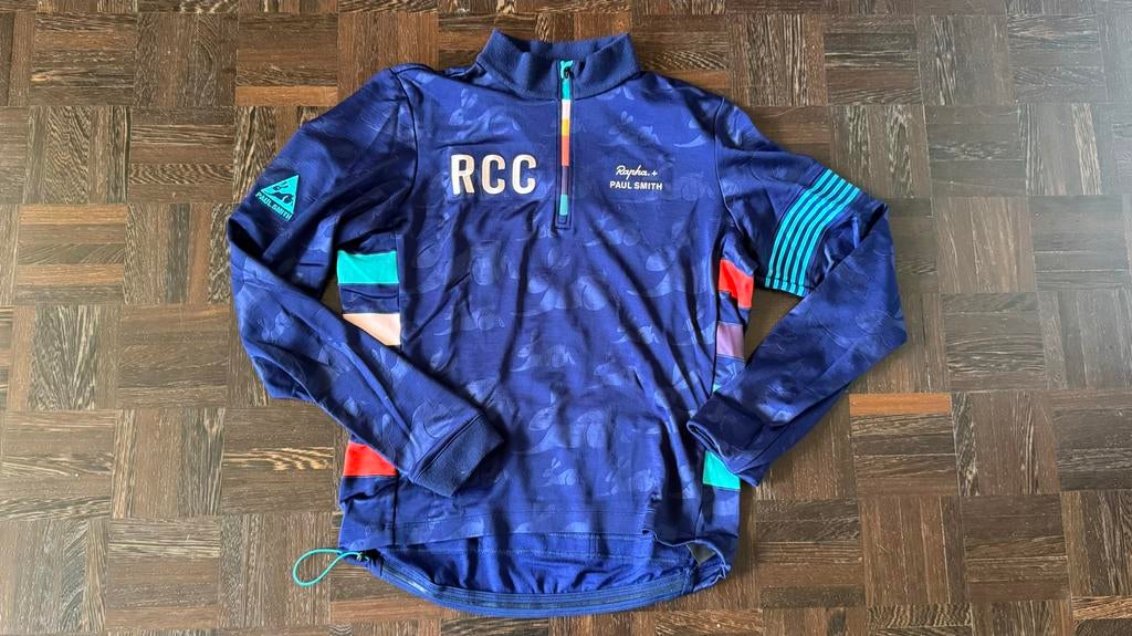 RCC Rapha Exclusive x Paul Smith wielershirt XL, Heren, Ophalen of Verzenden, Zo goed als nieuw, XL