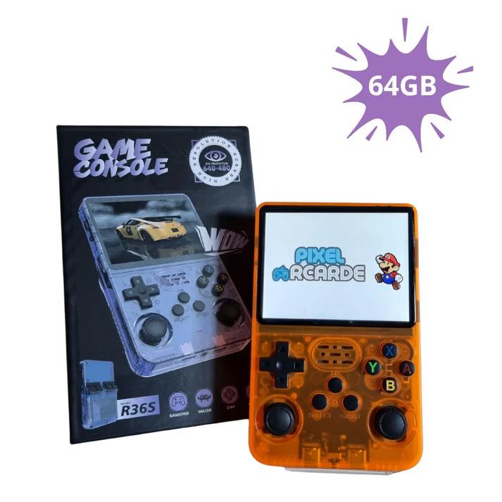 R36S 64GB Opslag | Retro Console | WIFI | Linux Systeem, Overige merken, Retro-gameworld.nl, Nieuw, Ophalen of Verzenden