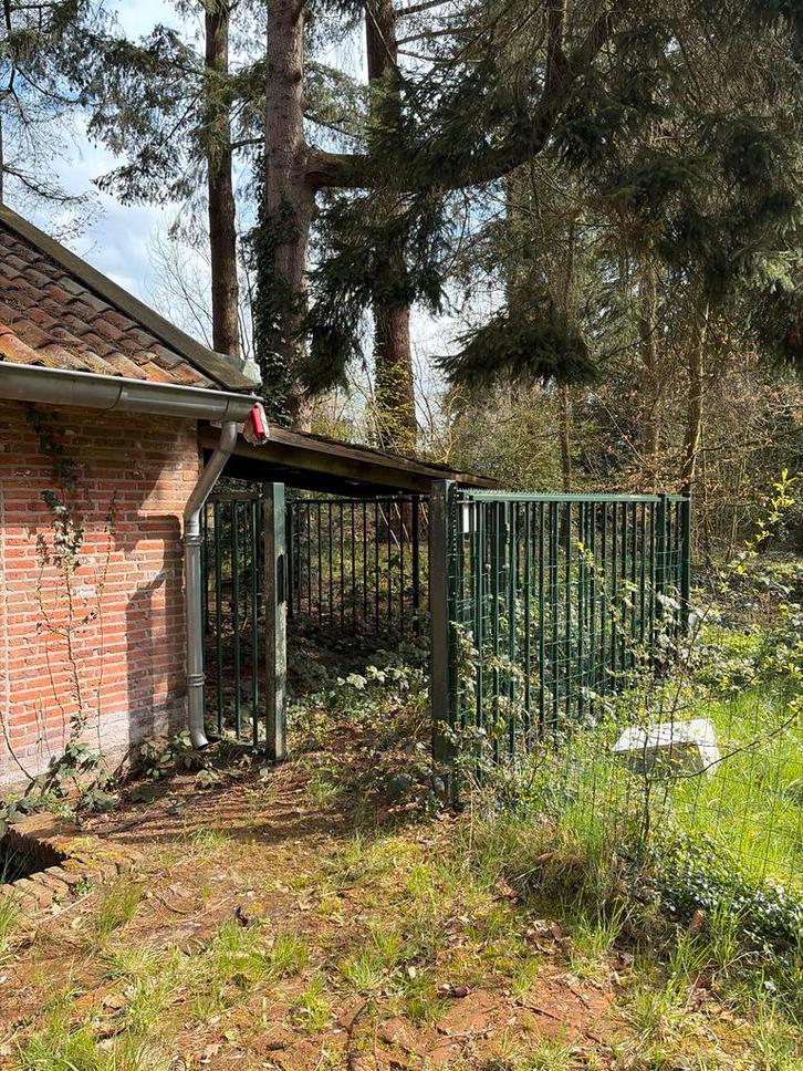 Hondenkennel – Metaal ABC hekwerk, Dieren en Toebehoren, Hondenhokken, Gebruikt, Hondenkennel, 100 cm of meer, 110 cm of meer