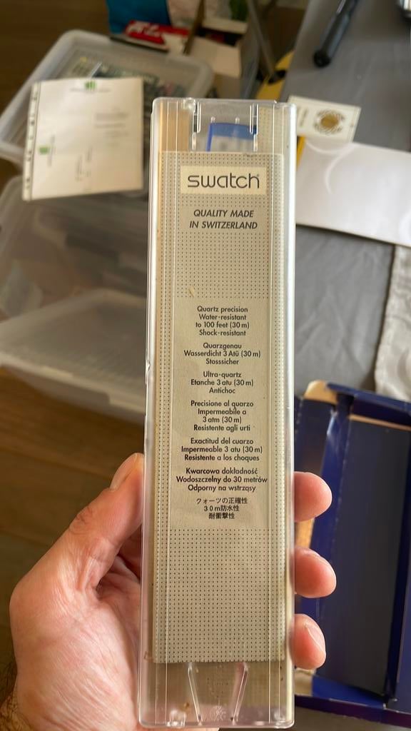 Swatch Holland Casino Limited Edition horloge – nieuw/doos, Kunststof, Polshorloge, Swatch, Kunststof