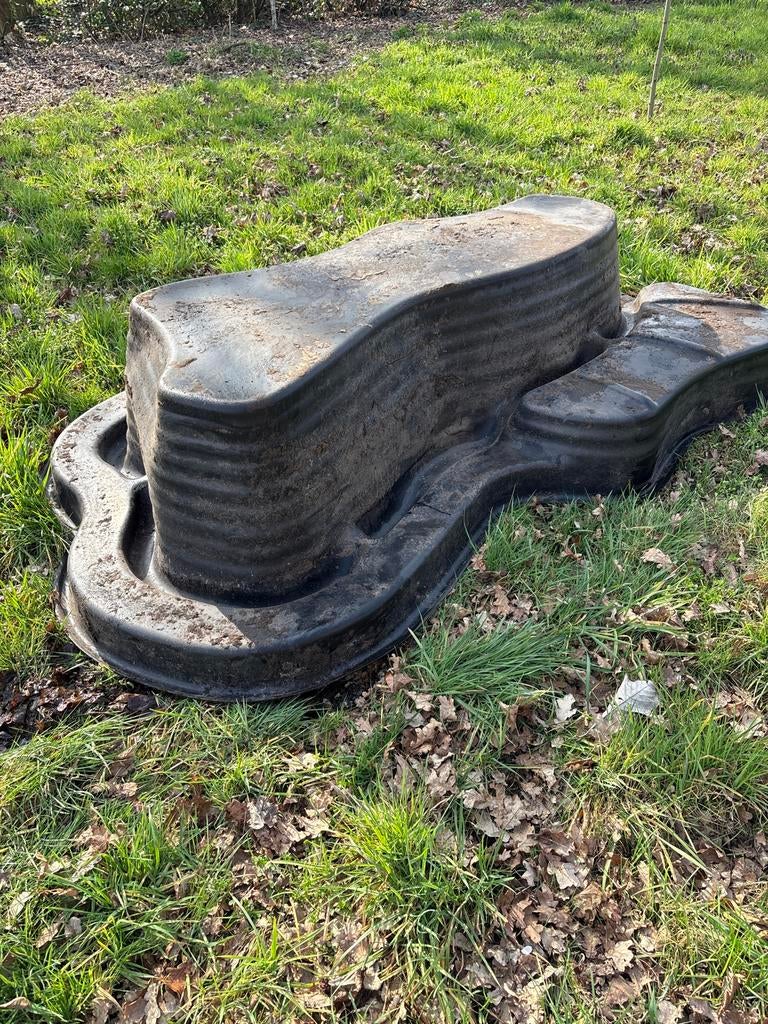 Grote voorgevormde vijver voor schildpadden of vissen, Tuin en Terras, Vijvers, Ophalen, Gebruikt