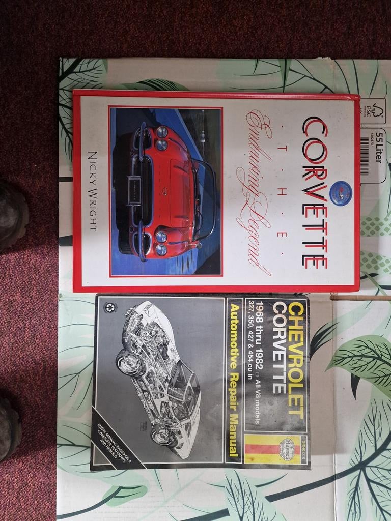 Boeken over Corvette, Ophalen of Verzenden