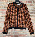 Cadadia! Als nieuw super mooi vest. Zwart oranje mt 44, Ophalen of Verzenden, Zo goed als nieuw, Maat 42/44 (L), Overige kleuren