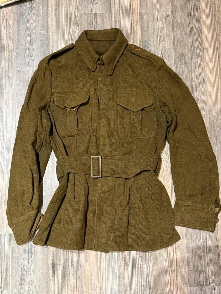 Canadese Army Cadets Battledress Jas Size 4 1944 WW2, Verzamelen, Militaria | Tweede Wereldoorlog, Landmacht, Kleding of Schoenen