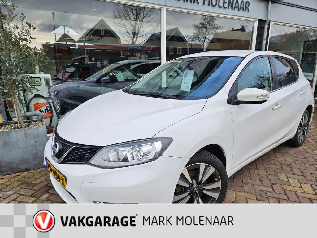 Nissan Pulsar 1.2 DIG-T Business Edition,lederautomaat,trekh, Lichtsensor, Gebruikt, Euro 6, 4 cilinders