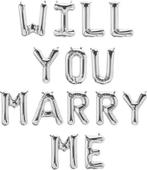 Ballonnen set Will You Marty Me, Versiering, Valentijn of Romantisch, Nieuw, Ophalen of Verzenden