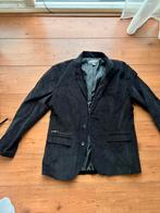 Zwart corduroy colbert - nette herenjas, Ophalen of Verzenden, Zo goed als nieuw, Maat 52/54 (L), Zwart