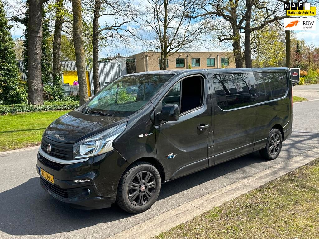 Fiat Talento 2.0 MultiJet L2H1 Business Pro DC|NL-AUTO|Cruis, Voorwielaandrijving, Stof, Gebruikt, Zwart