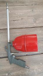 Zandstraalpistool met rode beker, Doe-het-zelf en Verbouw, Compressors, Ophalen of Verzenden