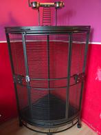 Papagaaienkooi, Dieren en Toebehoren, Vogels | Hokken en Kooien, Ophalen, Zo goed als nieuw, Metaal, Vogelkooi