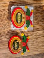 Carnavalsbroche met licht - Brand Bier 2006, Ophalen of Verzenden, Nieuw, Feestartikel, Carnaval