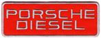 Porsche Diesel Tractor stoffen opstrijk patch embleem, Ophalen of Verzenden, Nieuw, Auto's
