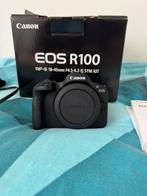 Canon EOS R100 systeemcamera (NIEUW IN DOOS), Ophalen of Verzenden, Zo goed als nieuw, Canon