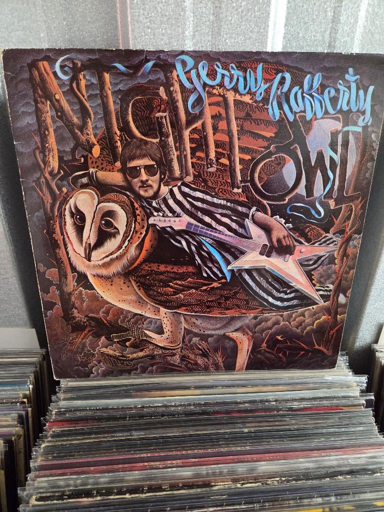Vinyl lp GERRY RAFFERTY: NIGHT OWL, Gebruikt, 1970 - 1979, 12 inch, Poprock